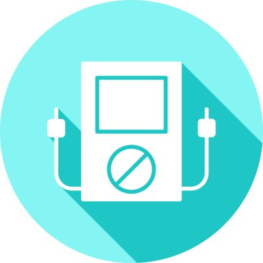 Pil. Web simgesi basit illüstrasyon