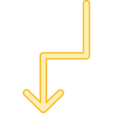 ok simgesi vektör illüstrasyonu