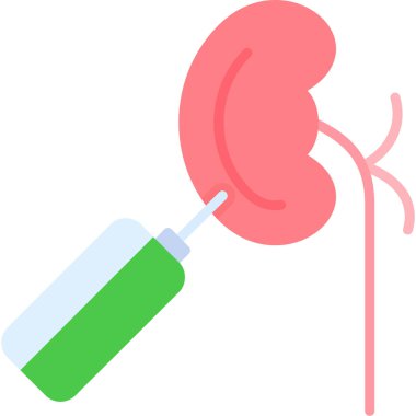 Şırıngayla kan damlası.