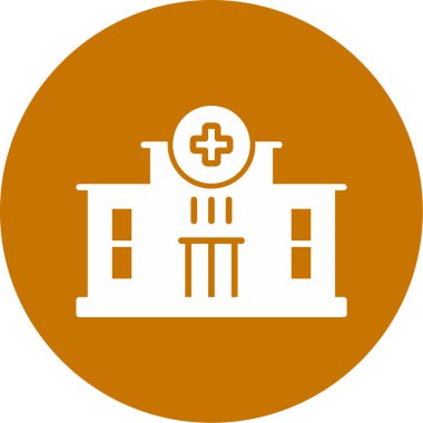 Bir kilise simgesinin vektör illüstrasyonu