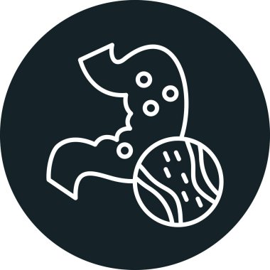 Gıda simgesinin vektör illüstrasyonu