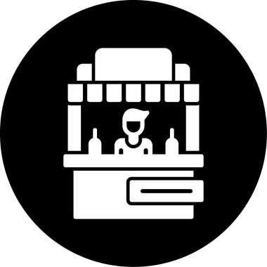 Gıda simgesinin vektör illüstrasyonu