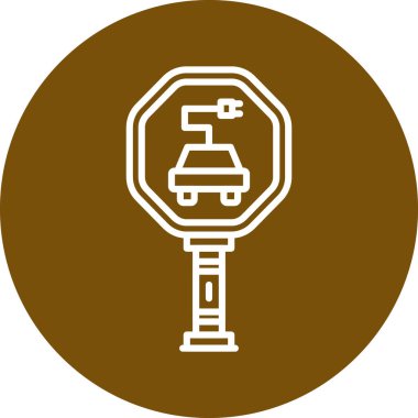 araba simgesi vektör illüstrasyonu