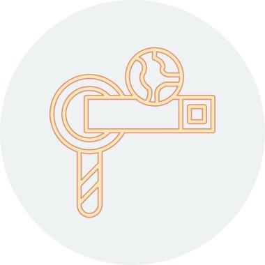 Anahtar. Web simgesi basit illüstrasyon