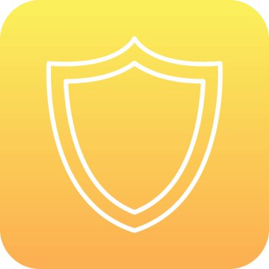 kalkan simgesi dijital illüstrasyon