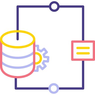 veri analiz vektörü simgesi