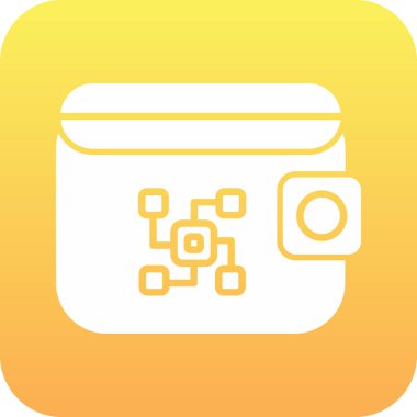 Uygulama modern simgesinin vektör illüstrasyonu