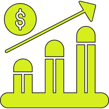 Büyüme Çizelgesi. Web simgesi