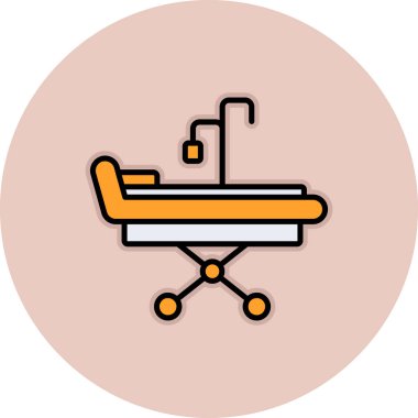 Bir yüzme havuzu simgesinin vektör çizimi