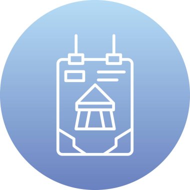 Modern b 'nin vektör illüstrasyonu eksik simgesi