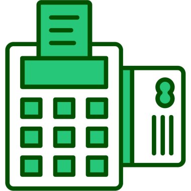 kredi kartı ödeme simgesi. vektör çizim