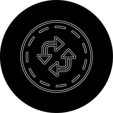 seo modern simgesinin vektör illüstrasyonu