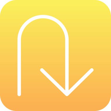 ok simgesinin vektör illüstrasyonu