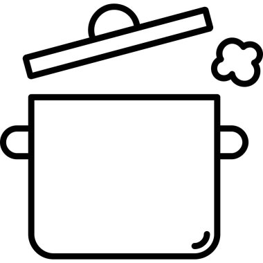 Kova kutsal kişilerin resmi, basit vektör çizim