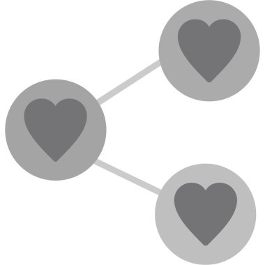 Web simgesi paylaşmak, illüstrasyon vektör