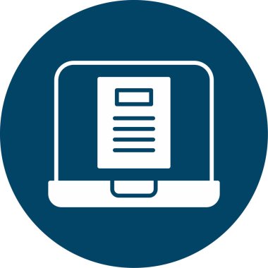 bilgisayar simgesi vektör illüstrasyonu