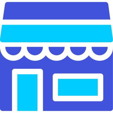 Alışveriş. Web simgesi basit illüstrasyon