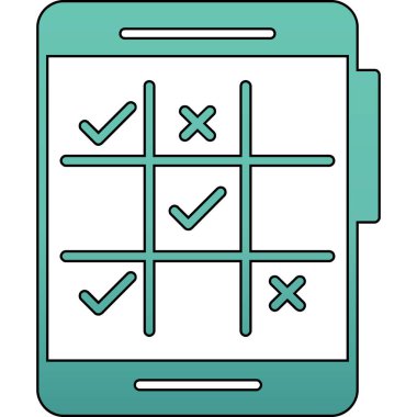 akıllı telefon simgesi tasarım, vektör çizim