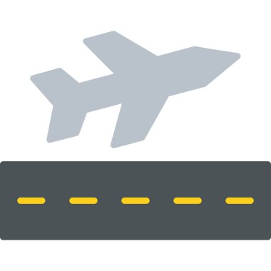 düzlem düz vektör simgesi