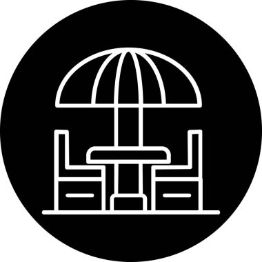 Bir ev simgesinin vektör illüstrasyonu