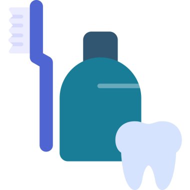 Diş Bakımı vektör çizim