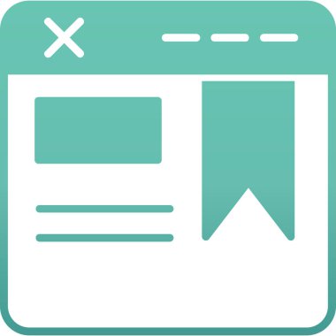 Web Arayüzü vektör çizimi