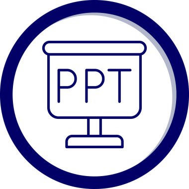 dosya biçimi simgesi, vektör illüstrasyonu