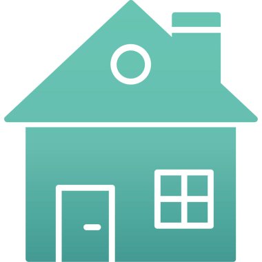 ev simgesi vektör illüstrasyonu