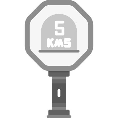 Modern simgenin vektör illüstrasyonu