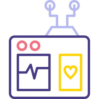 web simgesi, kutunun vektör illüstrasyonu