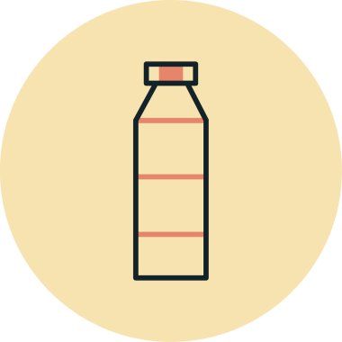 Şişenin vektör illüstrasyonu