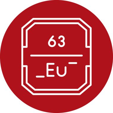 Avrupa Birliği bayrak simgesi modadan izole edilmiş arka planda