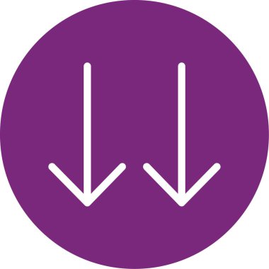 ok simgesi vektör illüstrasyonu