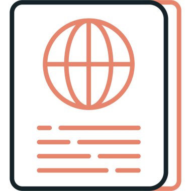 Web simgesi, vektör illüstrasyonu