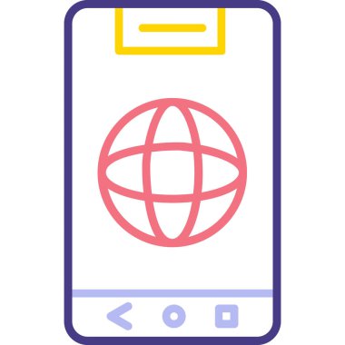 seo modern simgesinin vektör illüstrasyonu