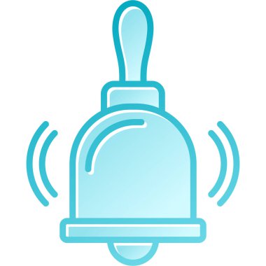 Temizlik servisi simgesinin vektör illüstrasyonu