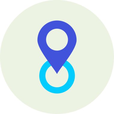 Harita konum belirleyici simgesi dosya taslak biçimi