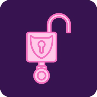 Anahtar simgesi vektör illüstrasyonu