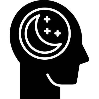 insan baş kutsal kişilerin resmi, vektör çizim