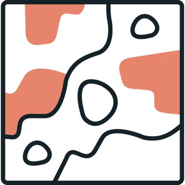 Bir şablona sahip modern bir arkaplanın vektör illüstrasyonu