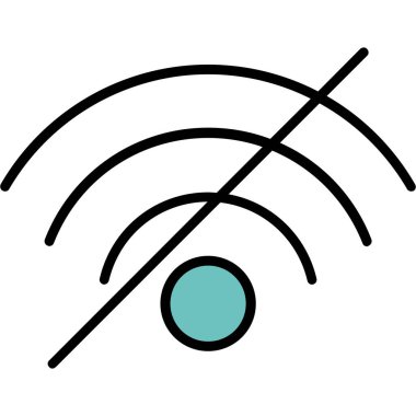 wifi simgesi vektör illüstrasyonu