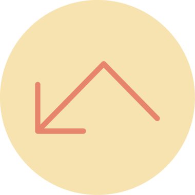 Ev. Web simgesi basit illüstrasyon