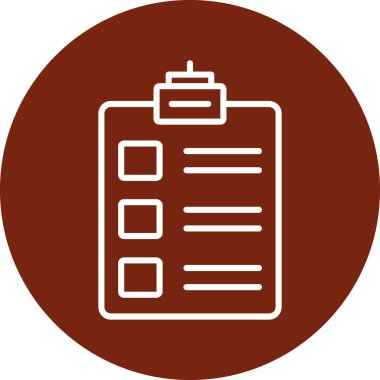 Belge. Web simgesi basit tasarım