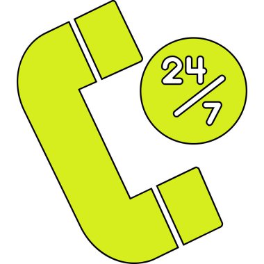 Telefon simgesi. vektör çizimi tasarımı