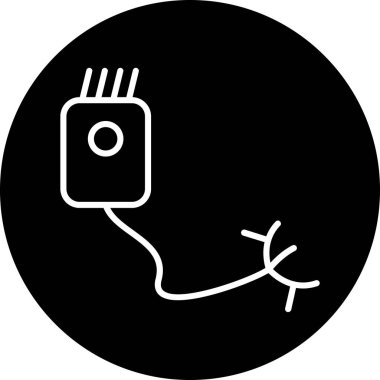 Modern simgenin vektör illüstrasyonu