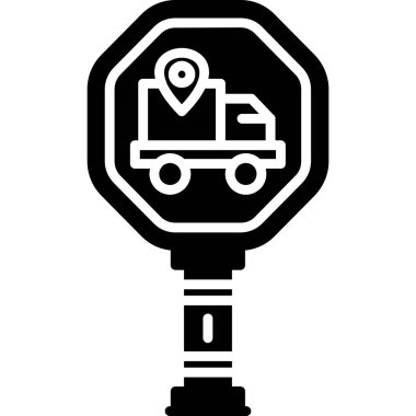 trafik sinyal vektörü simgesi