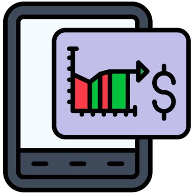 Çizelge. Web simgesi basit tasarım