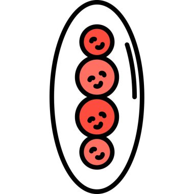 İğne simgesi Bovling, anahat stili