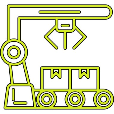 Kazı simgesi vektör illüstrasyon tasarımı