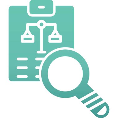 Arama simgesi, vektör illüstrasyonu